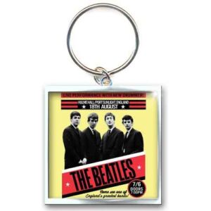 The Beatles 1962 Port Sunlight Photo Print Keychain