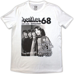 The Beatles 1968 White T-Shirt