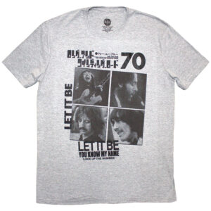 The Beatles 1970 Grey T-Shirt