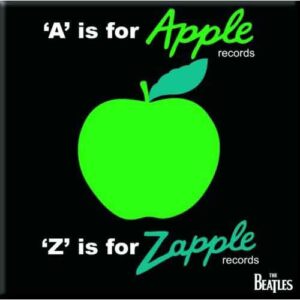 The Beatles A is for Apple Fridge Magnet