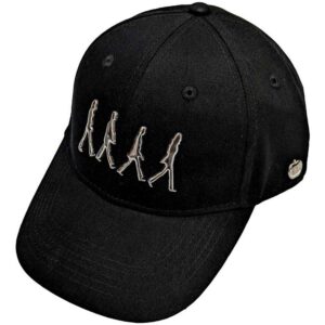 The Beatles Abbey Road Silver Side Apple Black Badge Baseball Cap