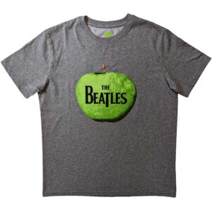 The Beatles Apple Logo Grey T-Shirt