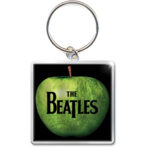 The Beatles Apple Logo Print Photo Print Keychain