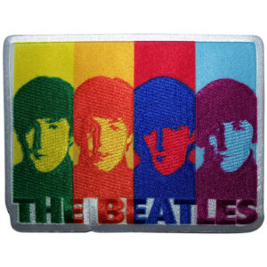 The Beatles Colour Head Shots Patch