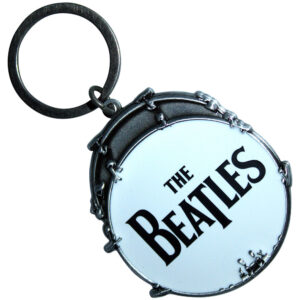 The Beatles Drop T Drum Keychain