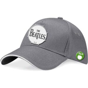 The Beatles Drum Grey Baseball Cap