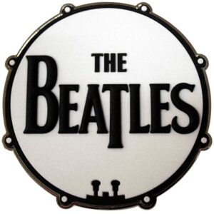 The Beatles Drum Logo Fridge Magnet