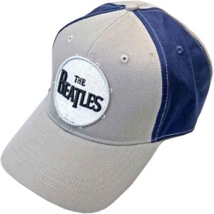 The Beatles Drum Logo Grey & Navy Blue 2-Tone Baseball Cap