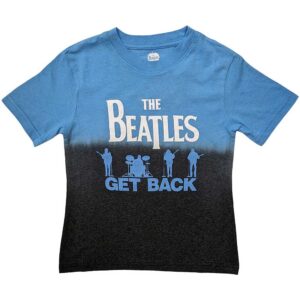The Beatles Get Back Blue Wash Collection Kids T-Shirt