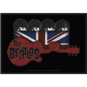The Beatles Guitar & Union Jack Patch