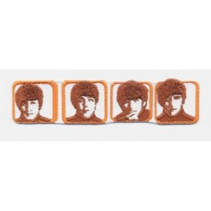 The Beatles Heads in Boxes Patch