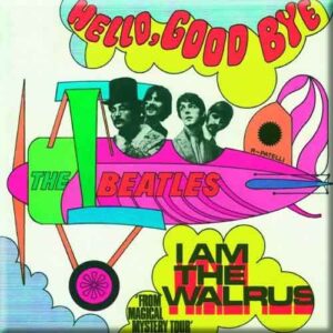 The Beatles Hello, Goodbye/I am the Walrus Fridge Magnet