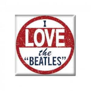 The Beatles I Love The Beatles Fridge Magnet