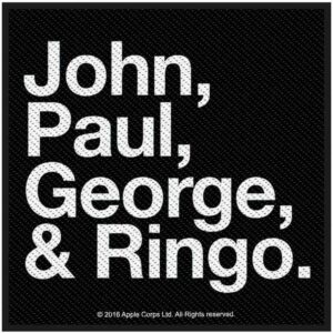 The Beatles John, Paul, George & Ringo Patch