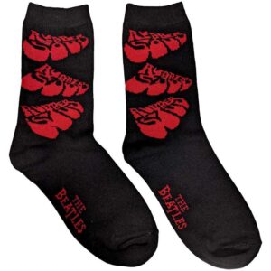 The Beatles Ladies Rubber Soul Black UK Size 4 - 7 Ankle Socks