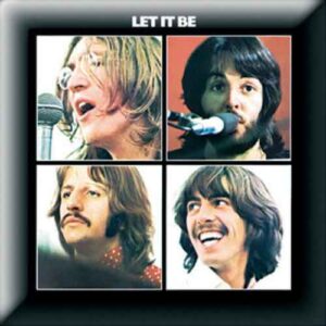 The Beatles Let it Be Pin Badge