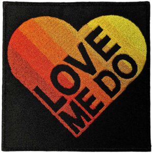 The Beatles Love Me Do Gradient Heart Patch