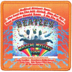 The Beatles Magical Mystery Tour Album Cover Patch