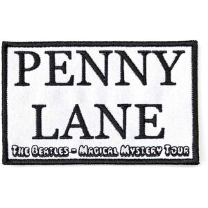 The Beatles Penny Lane White White Patch