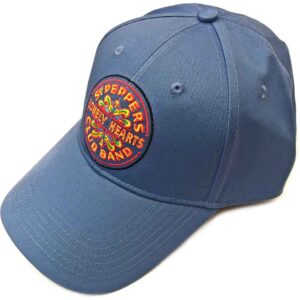The Beatles Sgt Pepper Drum Demin Blue Baseball Cap