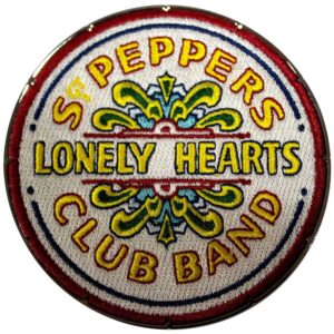 The Beatles Sgt Pepper Drum Patch Fridge Magnet