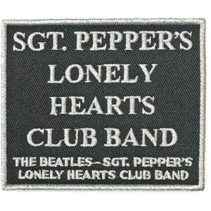 The Beatles Sgt. Pepper's.Black Black Patch