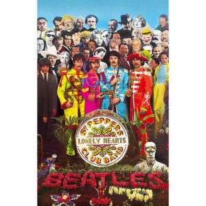 The Beatles Sgt Pepper Textile Poster