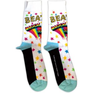 The Beatles Unisex Magical Mystery Tour White UK Size 7 - 11 Ankle Socks