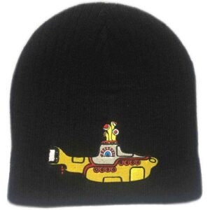The Beatles Unisex Yellow Submarine Black Beanie Hat