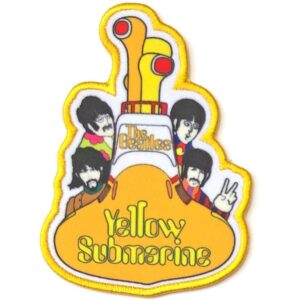 The Beatles Yellow Submarine All Aboard Patch