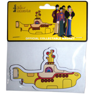 The Beatles Yellow Submarine Embossed Fridge Magnet