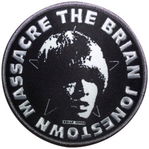 The Brian Jonestown Massacre Circle Face Black Patch