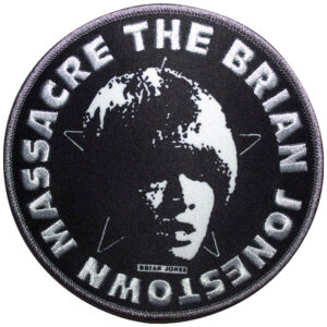 The Brian Jonestown Massacre Circle Face Black Black Patch