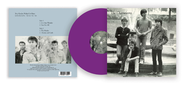 The Chameleons – TONY FLETCHER WALKED ON WATER E.P. (PURPLE VINYL) Vinyl LP
