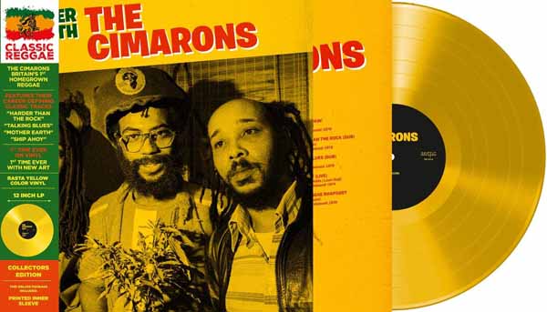 The CIMARONS – MOTHER EARTH (YELLOW VINYL) Vinyl LP
