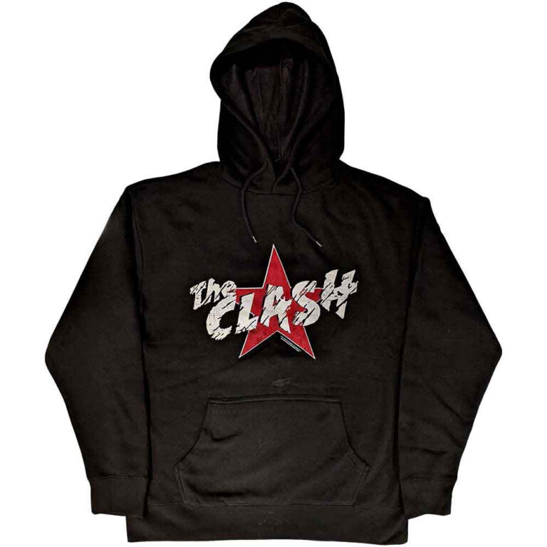 The Clash Star Logo Pullover Hoodie
