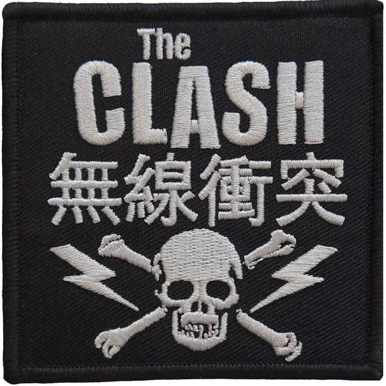 The Clash Skull & Crossbones Patch
