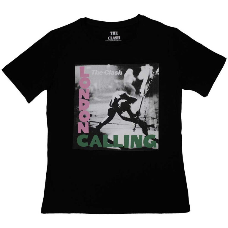 The Clash London Calling Ladies T-Shirt