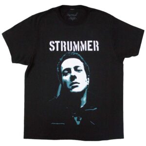 Joe Strummer Iconic Black T-Shirt