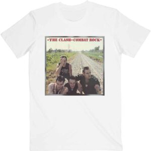 The Clash Combat Rock White T-Shirt