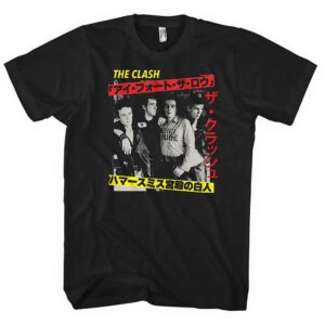 The Clash Kanji Black T-Shirt
