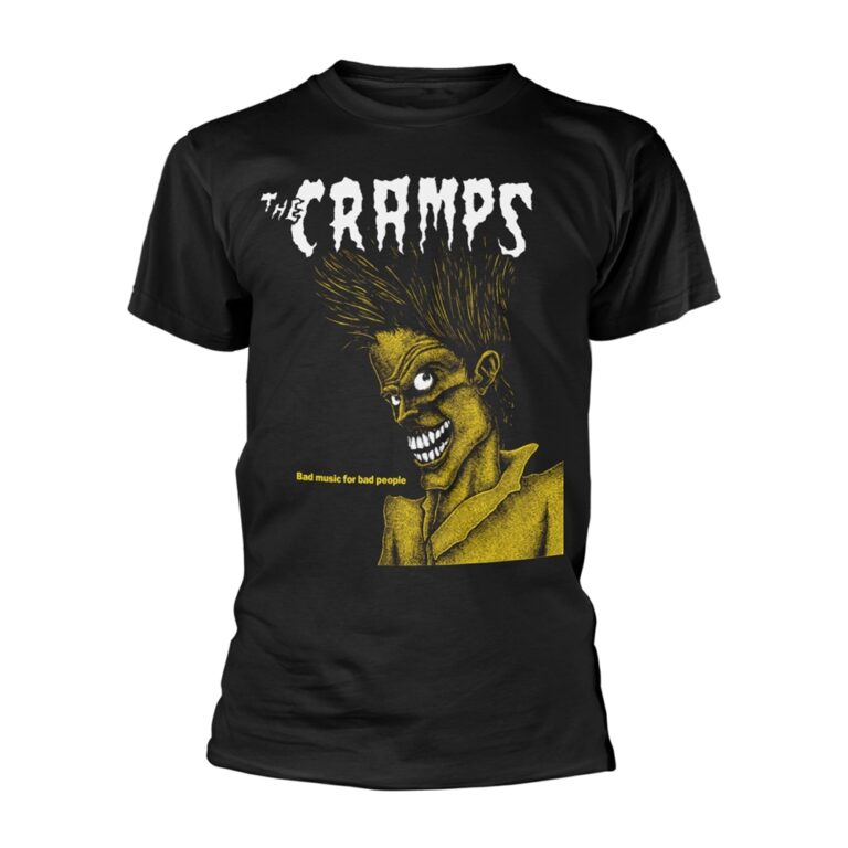 The Cramps – Bad Music For Bad People (black) T-Shirt