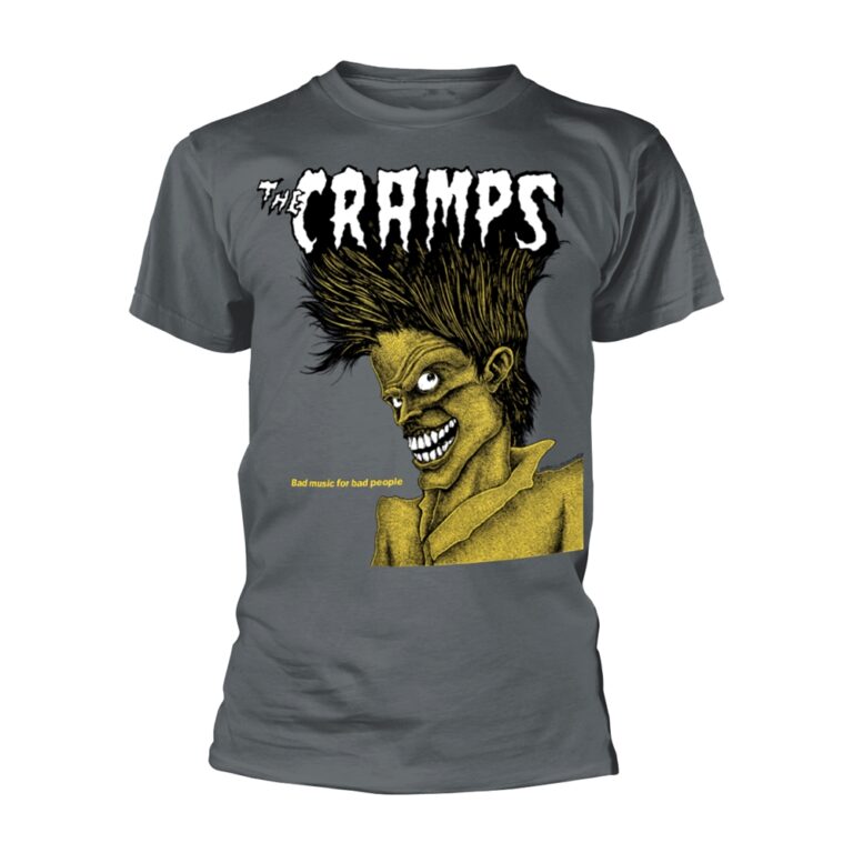 The Cramps – Bad Music For Bad People (grey) T-Shirt
