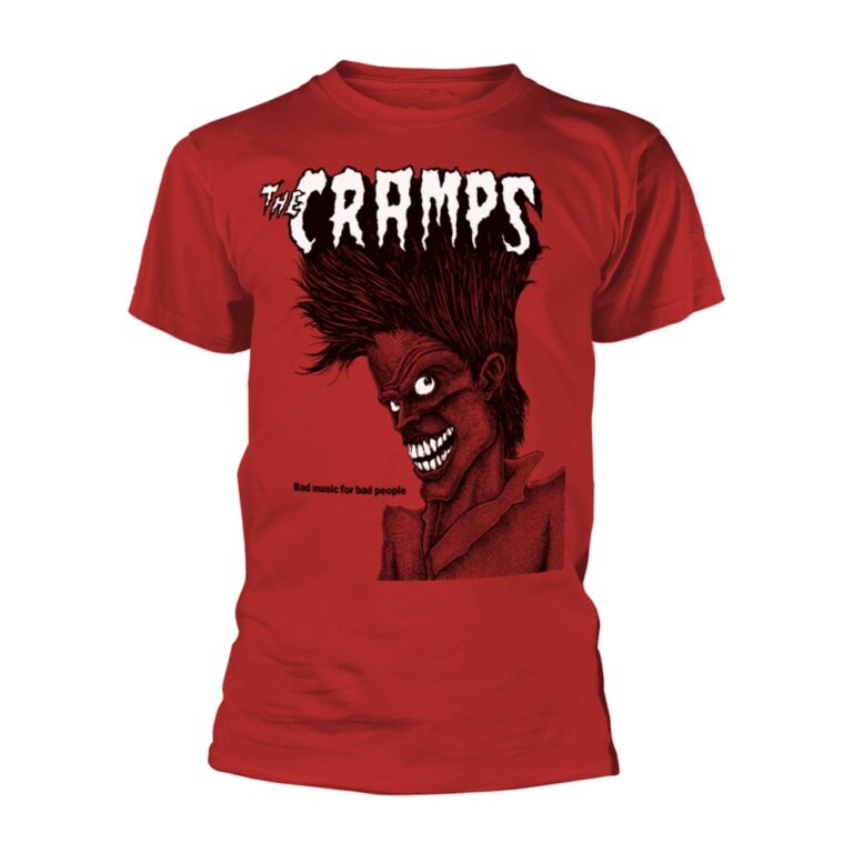 The Cramps – Bad Music For Bad People (red) T-Shirt