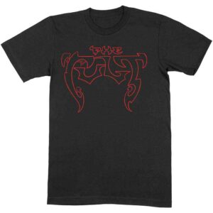 The Cult Outline Logo Black T-Shirt