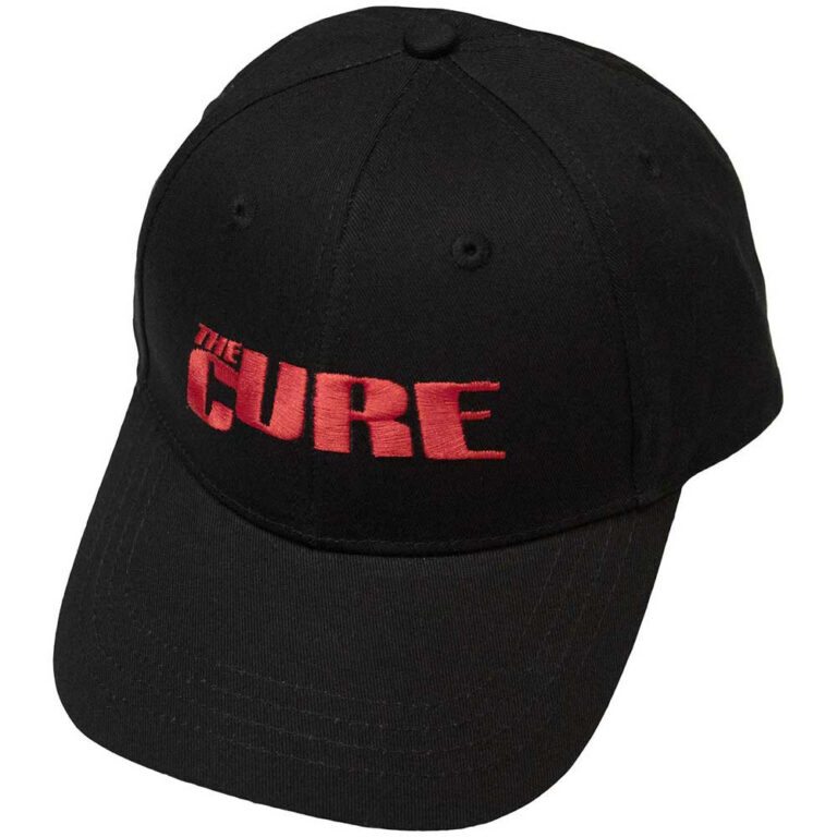 The Cure Logo Black Baseball Cap