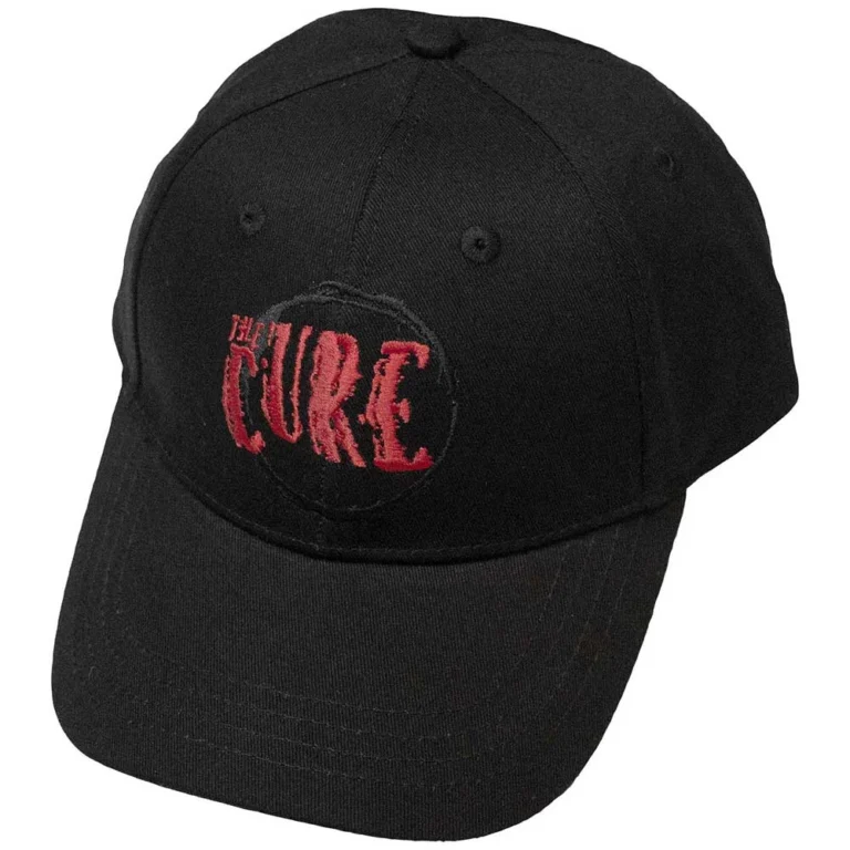 The Cure Circle Logo Black Baseball Cap