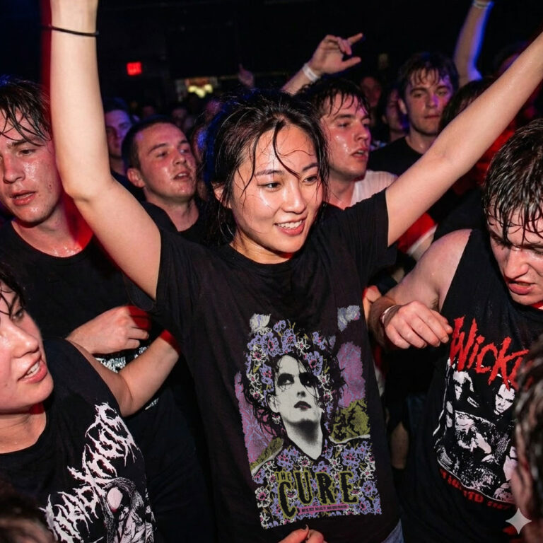 The Cure Unisex Premium Carbon T-Shirt: Dallas Poster 05.13.23 Black T-Shirt