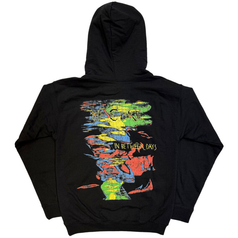 The Cure In Between Days Black Back Print Pullover Hoodie