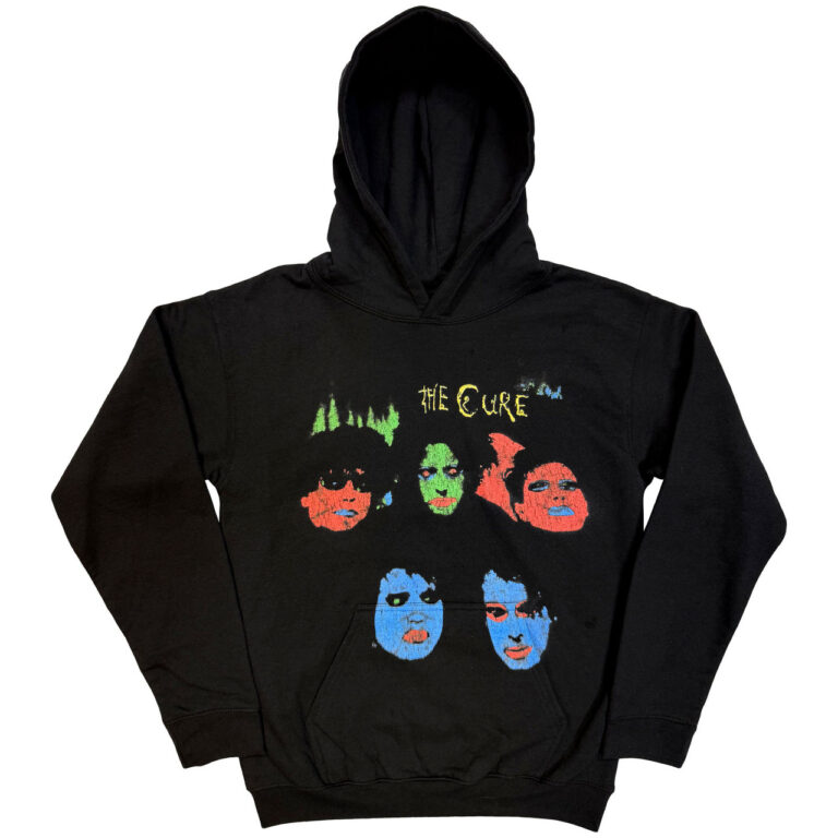 The Cure In Between Days Black Back Print Pullover Hoodie